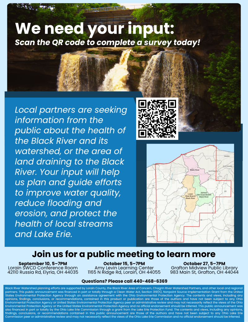 Black River Watershed Plan Survey Flyer_Updated Black River Watershed Plan Survey Flyer_Updated
